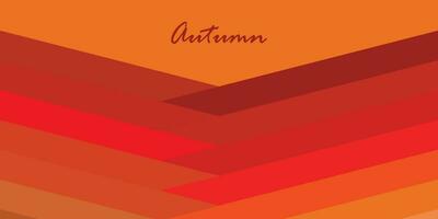 Abstract background design with an autumn theme. vector