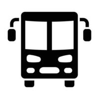 público transporte vector glifo icono para personal y comercial usar.