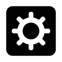 Application Settings Vector Glyph Icon For Personal And Commercial Use.