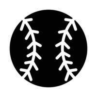 Baseball Vector Glyph Icon For Personal And Commercial Use.