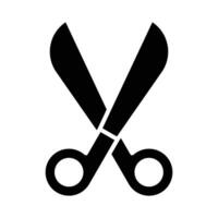 Scissors Vector Glyph Icon For Personal And Commercial Use.