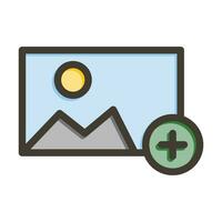 Add Vector Thick Line Filled Colors Icon For Personal And Commercial Use.