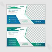 Medical Email Signature or Vector Design template and The Best Healthcare Services