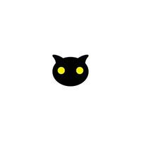 Cat icon. Simple style poster pet shop big sale background symbol. Cat brand logo design element. Cat t-shirt printing. Vector for sticker.