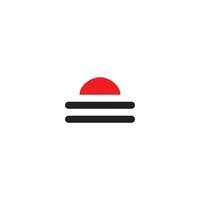 Danger button icon. Simple style emergency poster background symbol. brand logo design element. Danger button t-shirt printing. Vector for sticker.