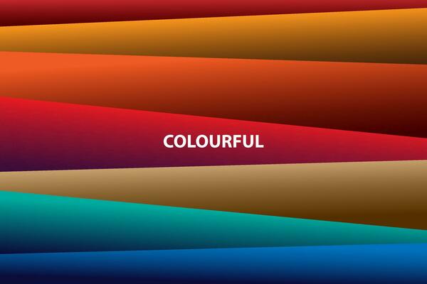 Colorful background dynamic textured geometric element. Modern gradient light vector illustration.