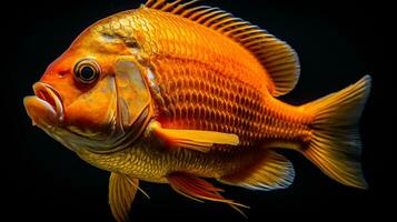 Wildlife photography of Photo of Tang Fish. Generative AI