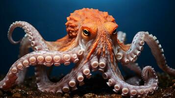 Wildlife photography of Photo of Octopus. Generative AI