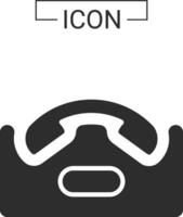 telephone and Phone call icon vector