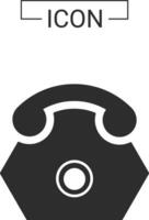 teléfono y teléfono llamada icono vector