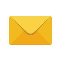 Flat Design Style Email letter icon. Mail envelope for new letter messaging symbol. News postcard logo pictogram for business web and app. vector illustration design on white background EPS 10