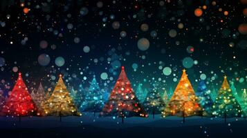 Wishing you a Merry Christmas background. Generative AI photo