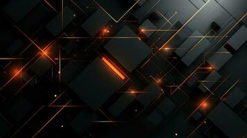 Minimalistic, captivating backdrop with futuristic hint. Generative AI photo