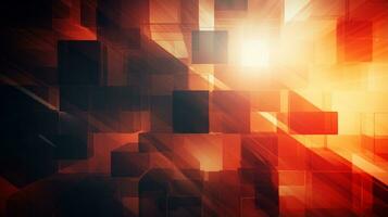 resumen imagen de cuadrícula y rectángulos generativo ai foto