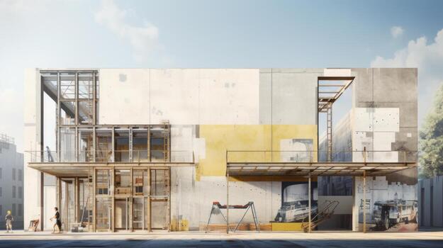 Authentic backdrop for visuals. Generative AI photo