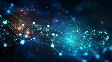 Dynamic innovation pattern, captures AI allure. Generative AI photo