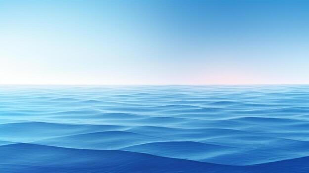 Dynamic blue gradient, eye captivating dance. Generative AI photo