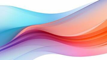 Chic Gradient Flow. Generative AI photo