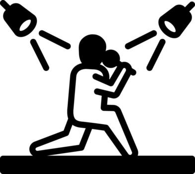 solid icon for also vector