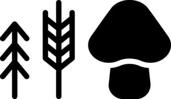 solid icon for species vector