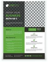 Corporate Business Flyer Template Free Vector