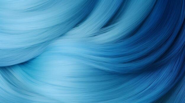 Azure blue gradient, seamless captivating blend. Generative AI photo