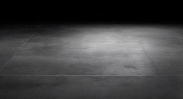 Texture dark concrete floor. AI generated photo