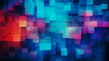 Vibrant abstract backdrop enhances digital visuals. Generative AI photo