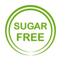 sugar free icon for graphic design, logo, web site, social media, mobile app, ui illustration vector