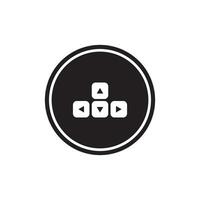 keyboard button icon vector