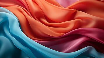 Generative AI, Exploring the Intricate Weaves and Patterns of Fabrics photo