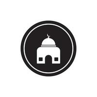 mosque icon vector