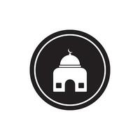 mosque icon vector