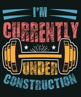 I am currently under construction vector