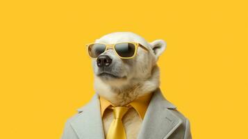 Generative AI, Cool Bear in Shades photo