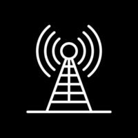 radio antena vector icono diseño