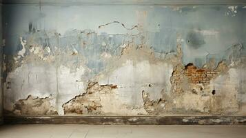 Generative AI, Decay Chronicles Tracing Time Through Crumbling Walls photo