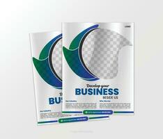 Corporate business flyer template design. marketing, business proposal, promotion, advertising, publication. vector