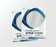 Fashion flyer design vector