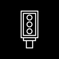 Traffic light Vector Icon Design