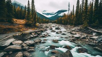 generativo ai, natural maravillas capturar el belleza de nacional parques foto