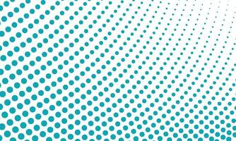 Color Halftone Dots Wave Pattern Vector Background