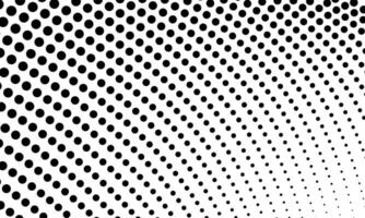 Color Halftone Dots Wave Pattern Vector Background