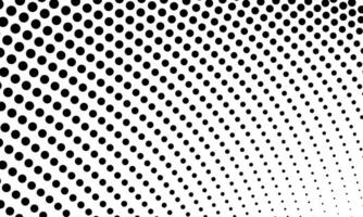 Color Halftone Dots Wave Pattern Vector Background