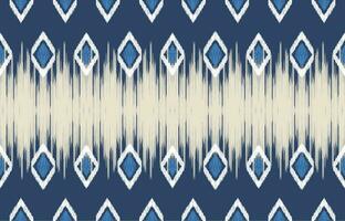 Ethnic abstract ikat art. Aztec ornament print. geometric ethnic pattern seamless  color oriental.  Design for background ,curtain, carpet, wallpaper, clothing, wrapping, Batik, vector illustration.