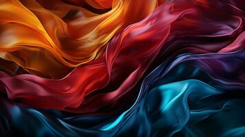 Generative AI, Exploring the Intricate Weaves and Patterns of Fabrics photo