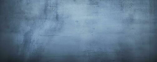 dark and blue concreate and cement wall to present product and background. Generative AI photo