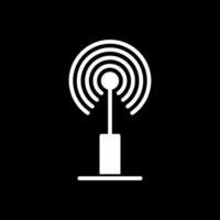 Radio antenna Vector Icon Design