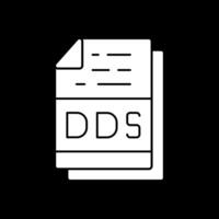 Dds File Format Vector Icon Design