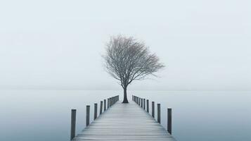 Generative AI, Serenity in Simplicity photo